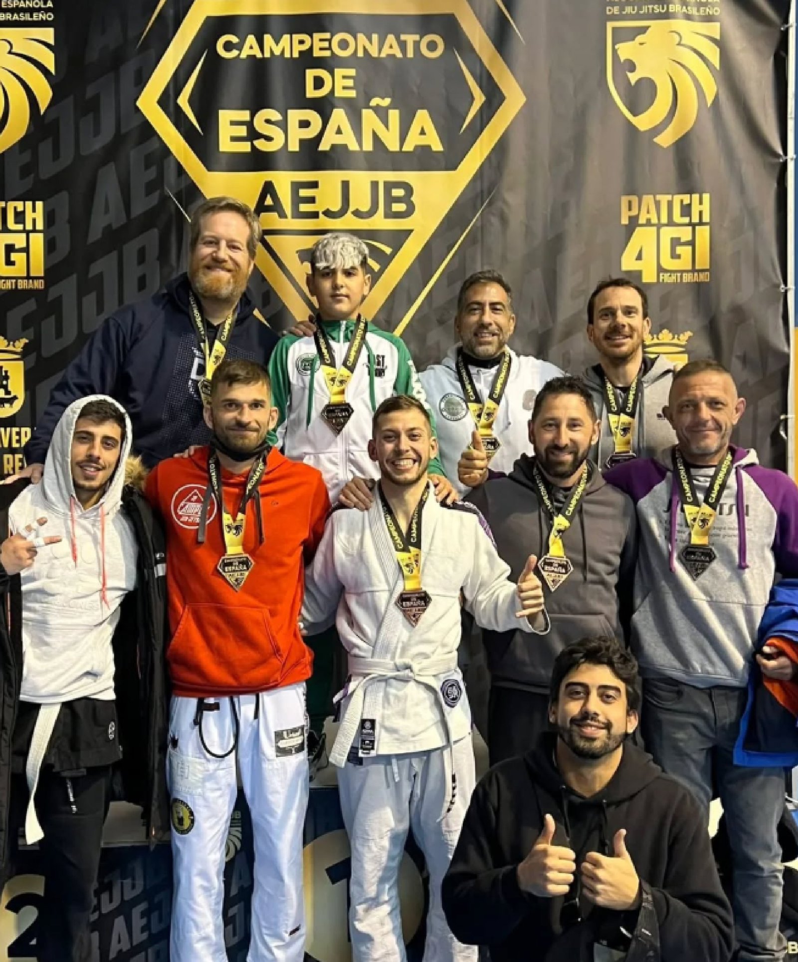 Equipo Jinzai Bjj Academy de campeones de Jiu Jitsu
