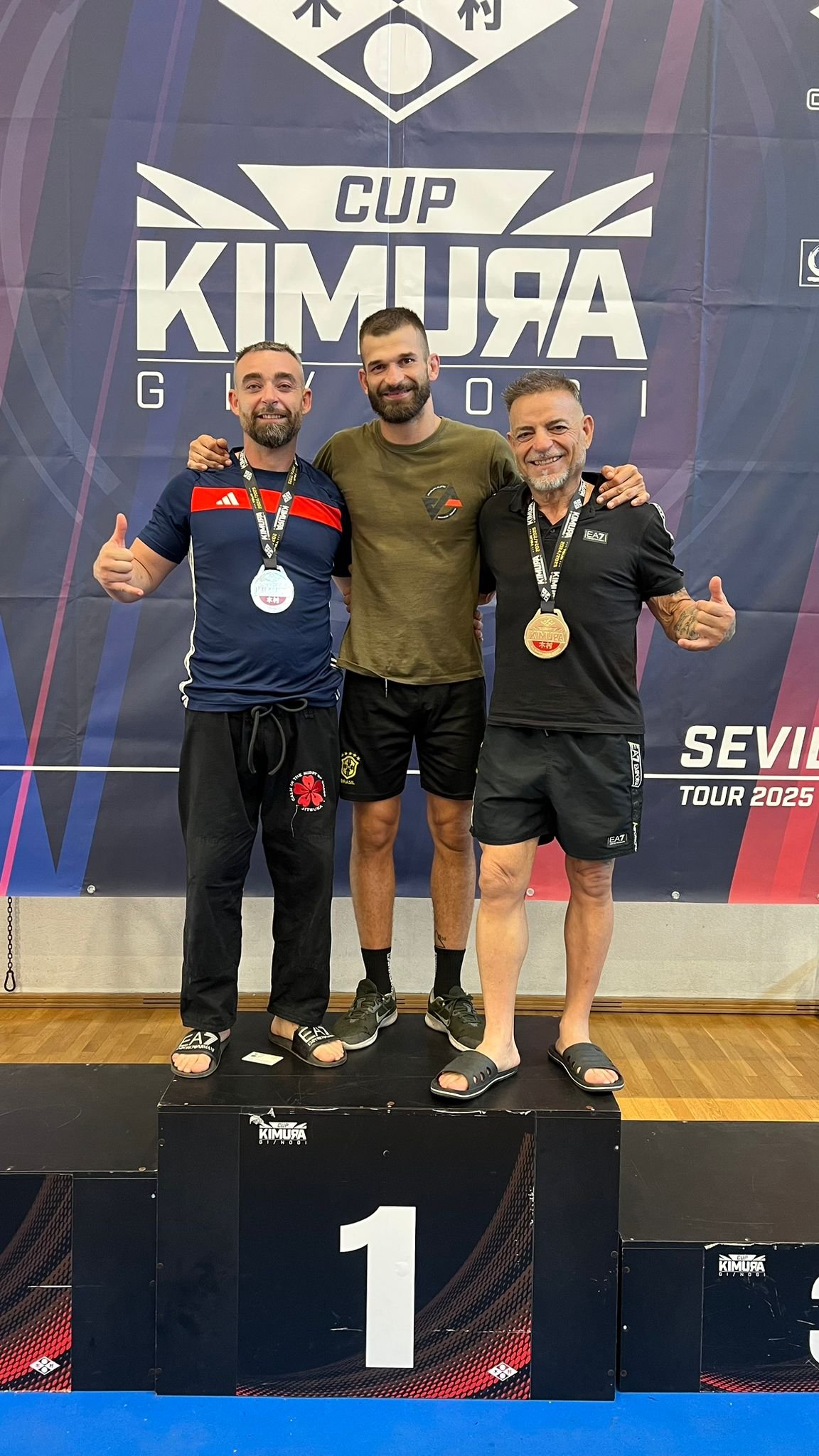 Juanpe con su Maestro